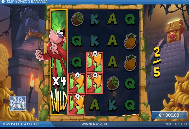 Screenshot 2 van Bonzo’s Bananza